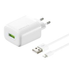 СЗУ Breaking USB, 2.4A с кабелем USB - USB-C