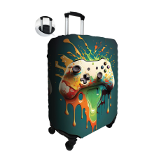 Чехол для чемодана Canvas Cases Геймпад XBox Брызги на зеленом