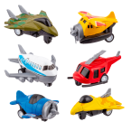 Игрушка KiddieDrive Самолет с инерционным механизмом