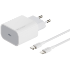 СЗУ Breaking USB-C, PD 20W с кабелем USB-C - Lightning