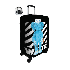 Чехол для чемодана Canvas Cases "Kaws" (Off-White)