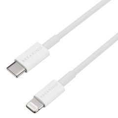 Кабель Breaking Classic USB-C - Lightning MFi, 1 м