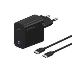 СЗУ Deppa USB-C 25 Вт с кабелем USB-C - USB-C