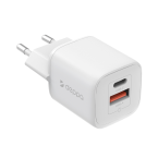 СЗУ Deppa USB/USB-C 33Вт PD, QC3.0, GaN