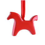 Игрушка ёлочная Pragma лошадка