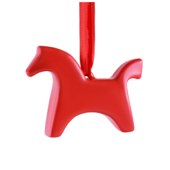 Игрушка ёлочная Pragma лошадка