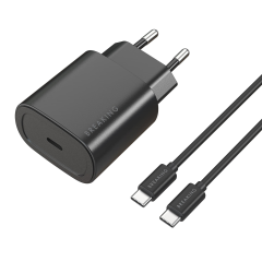 СЗУ Breaking USB-C 25 Вт с кабелем USB-C - USB-C